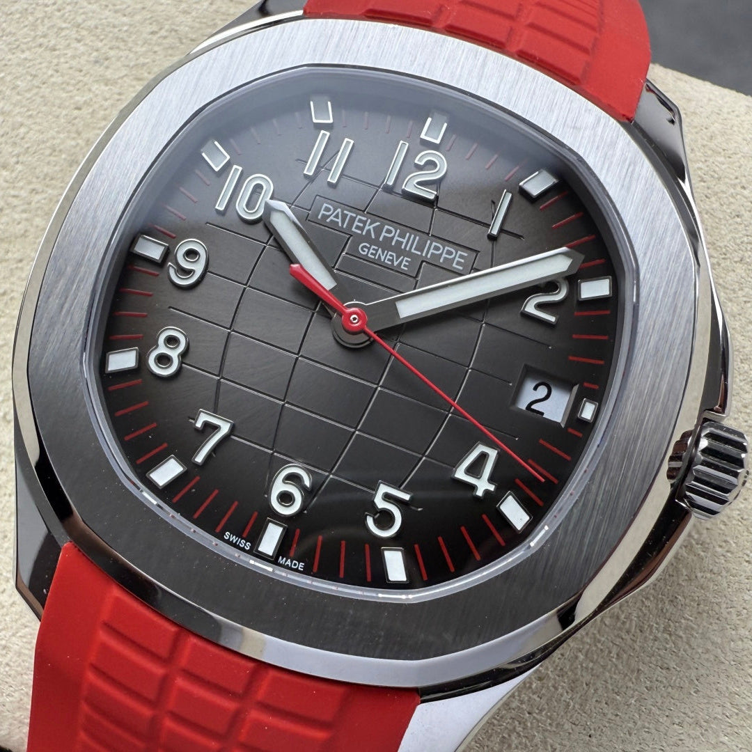 Patek Philippe Aquanaut Red Bracelet