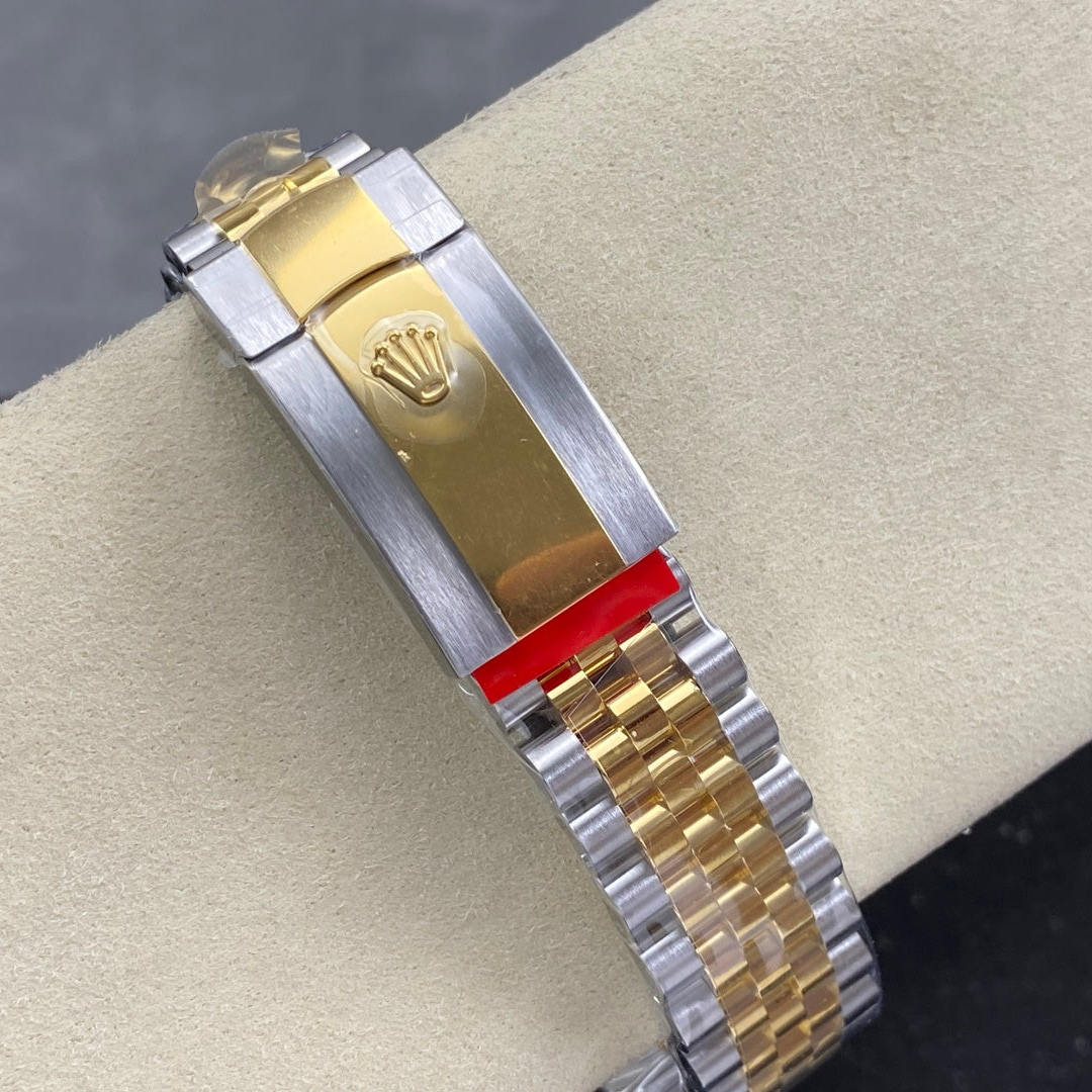 Rolex "Date Just Two Tone Gold" Diamond Dial