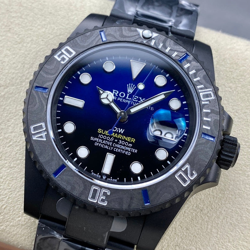 Rolex "Submariner" DiW Black Carbon Ceramic