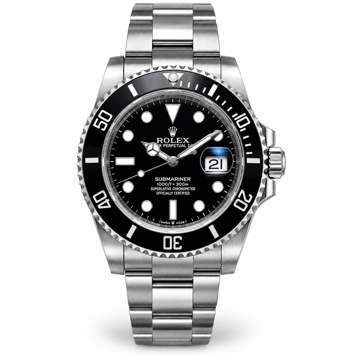 Rolex "Submariner" Black Dial Date
