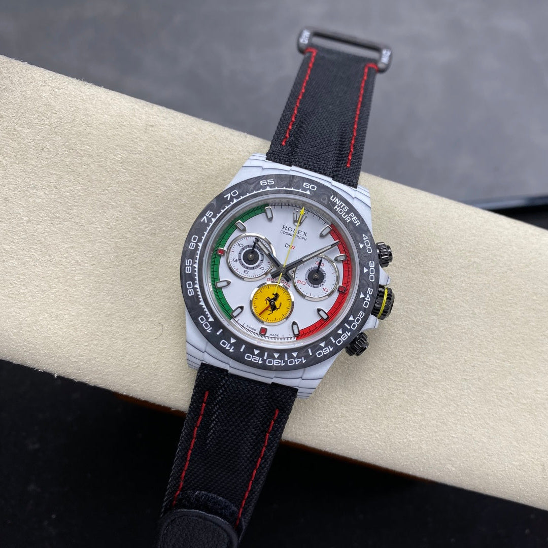 Rolex "Daytona" Carbon Ferrari Edition