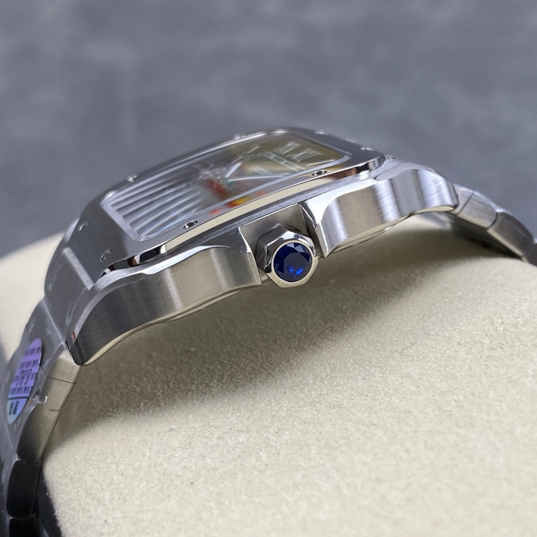 Cartier Santos Green Dial