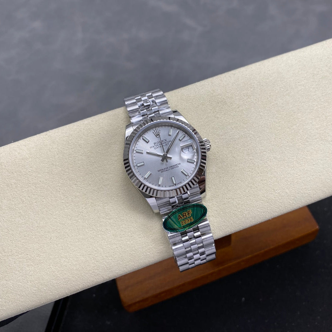 Rolex All Silver Woman