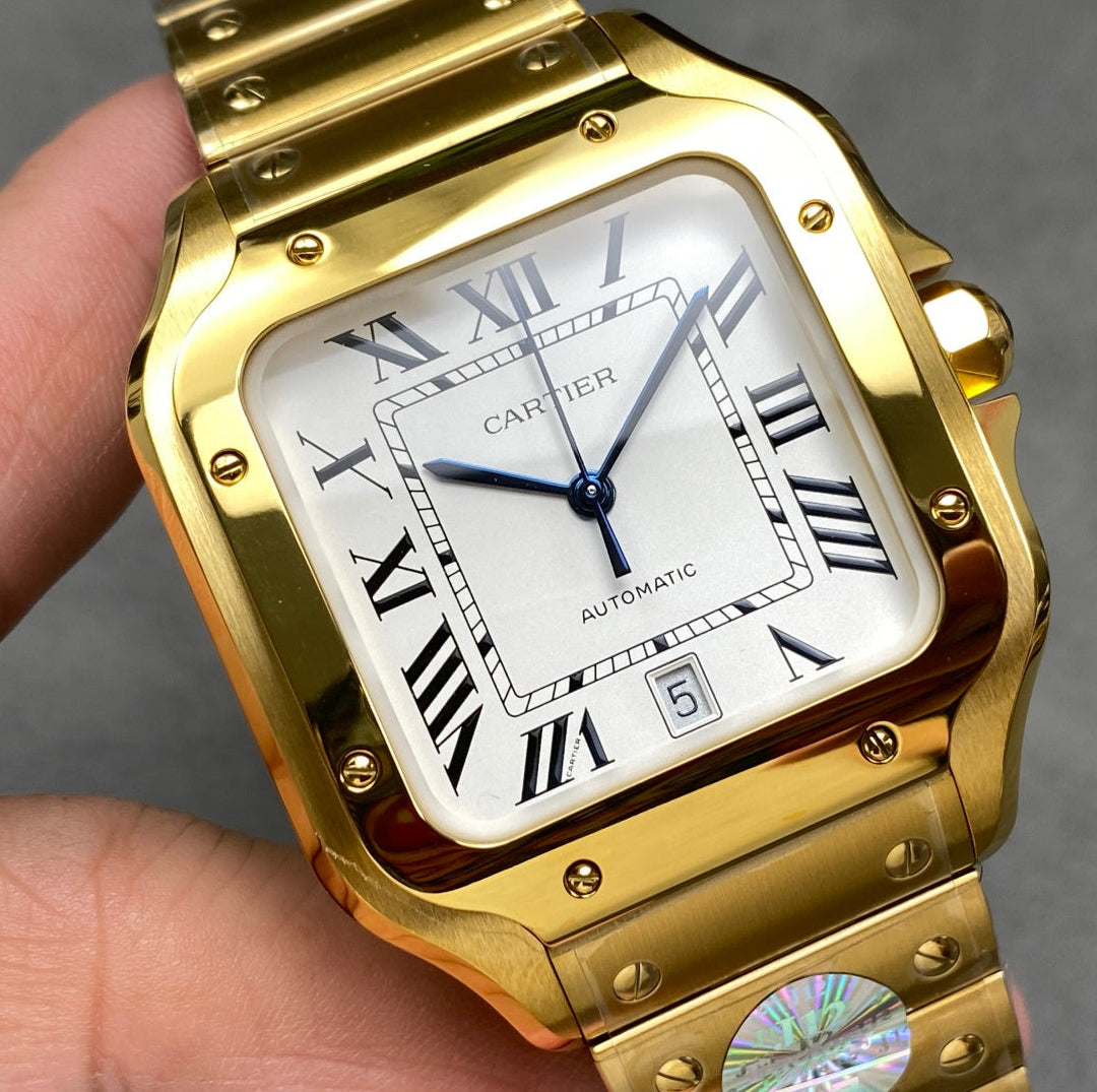Cartier Santos Gold