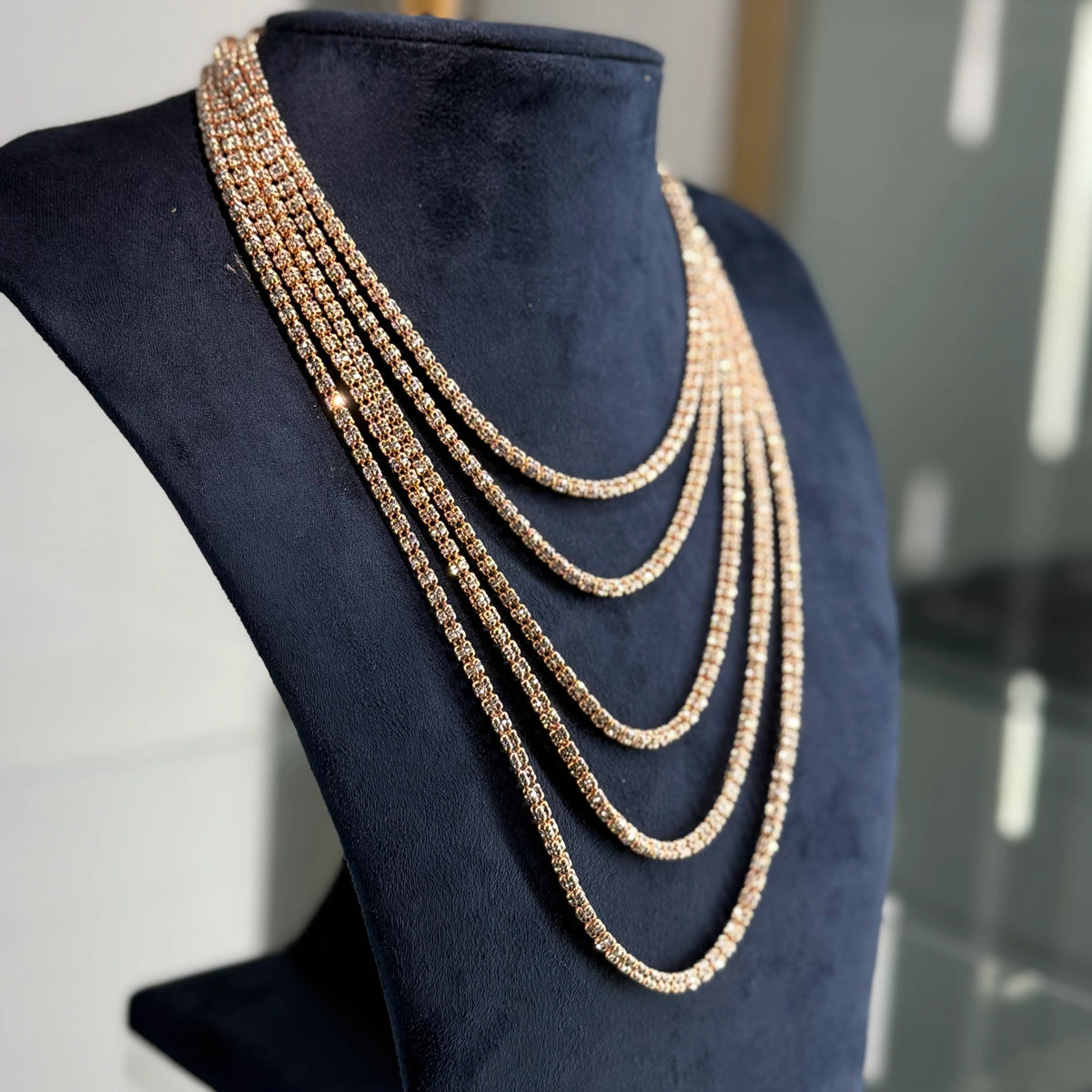 Ice Chain Rose Gold 3mm
