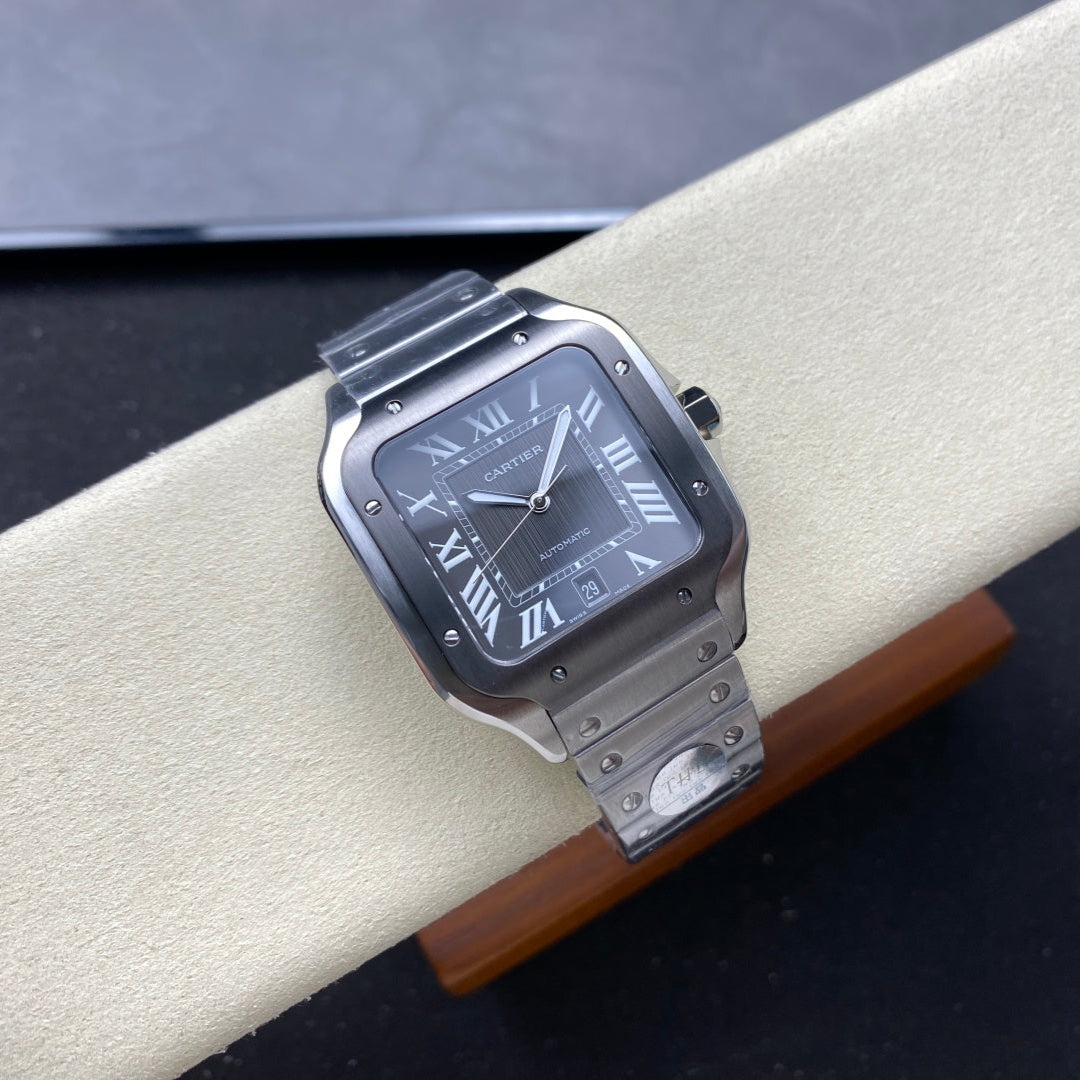 Cartier Santos Black Dial