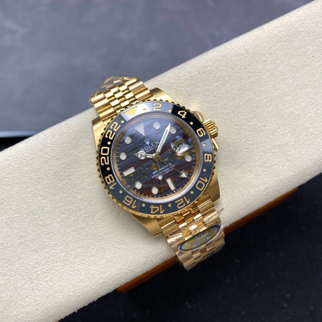 Rolex "GMT" 2025 Gold Root Beer Face