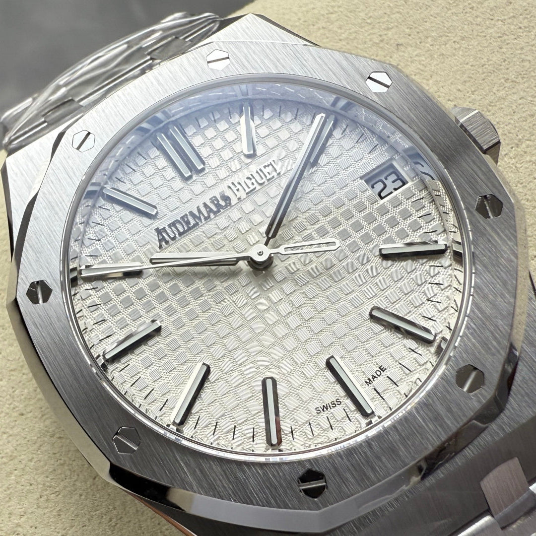 Audemars Piguet Royal Oak Silver White Dial