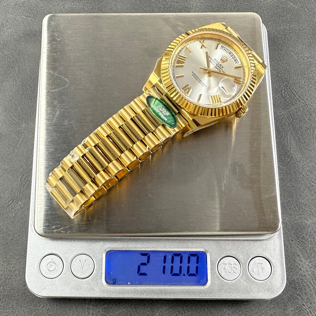 Rolex "Day Date Gold White Dial