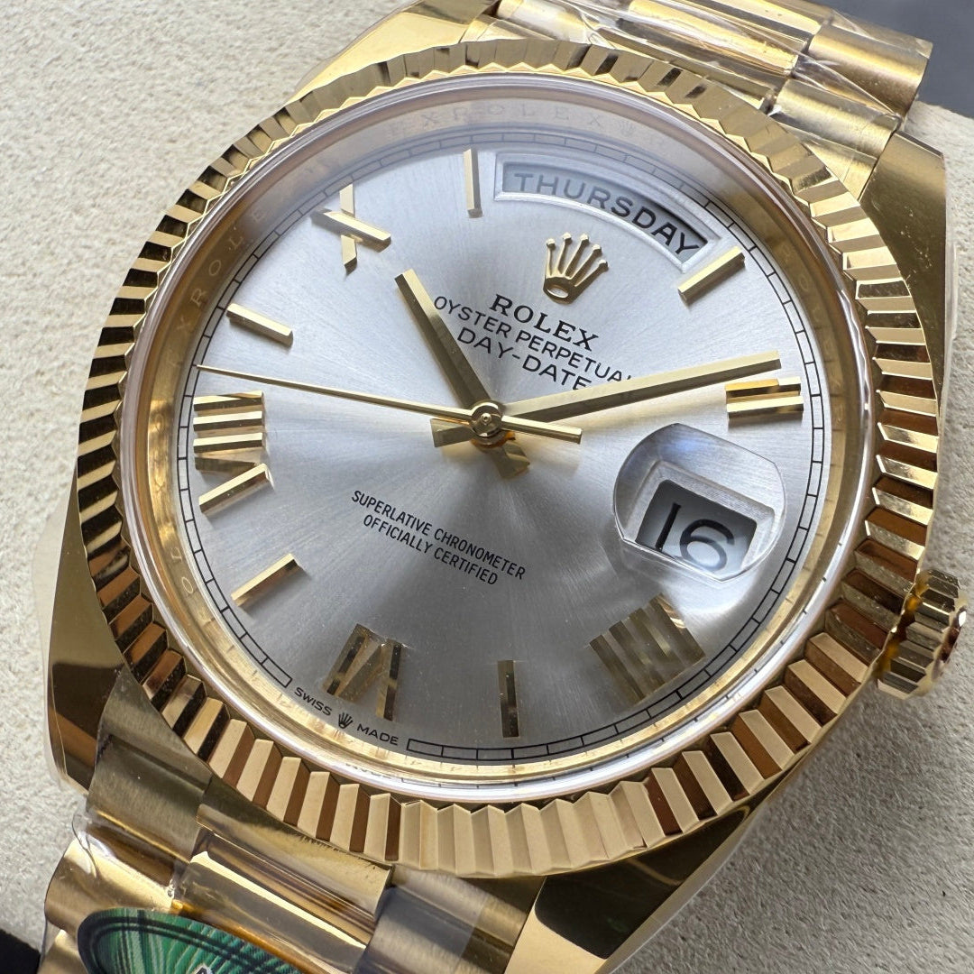 Rolex "Day Date Gold White Dial