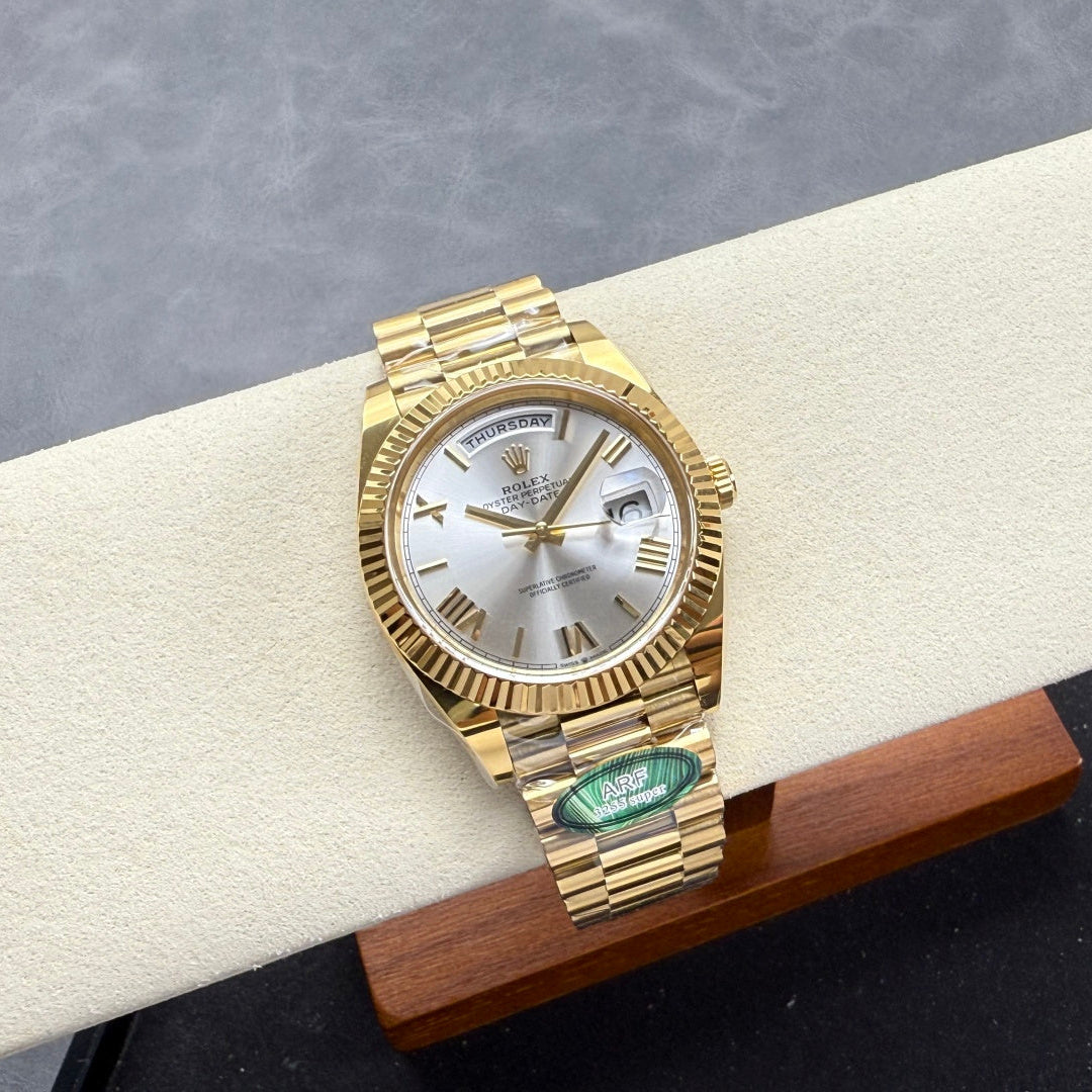 Rolex "Day Date Gold White Dial