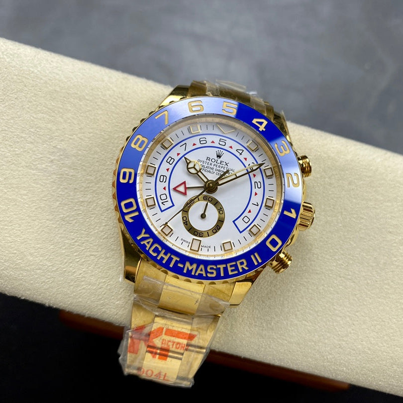 Rolex "Yatch Master" Gold White Dial
